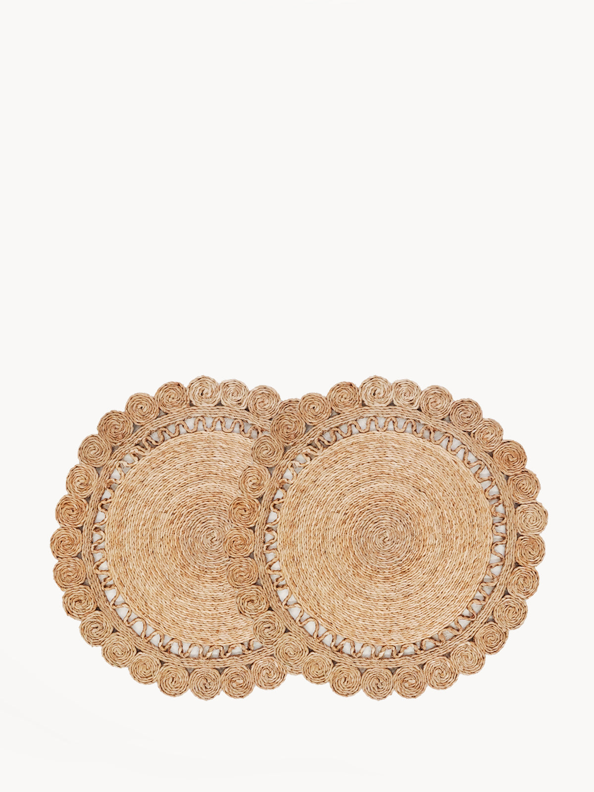 Jute Flower Placemat (Set of 2)