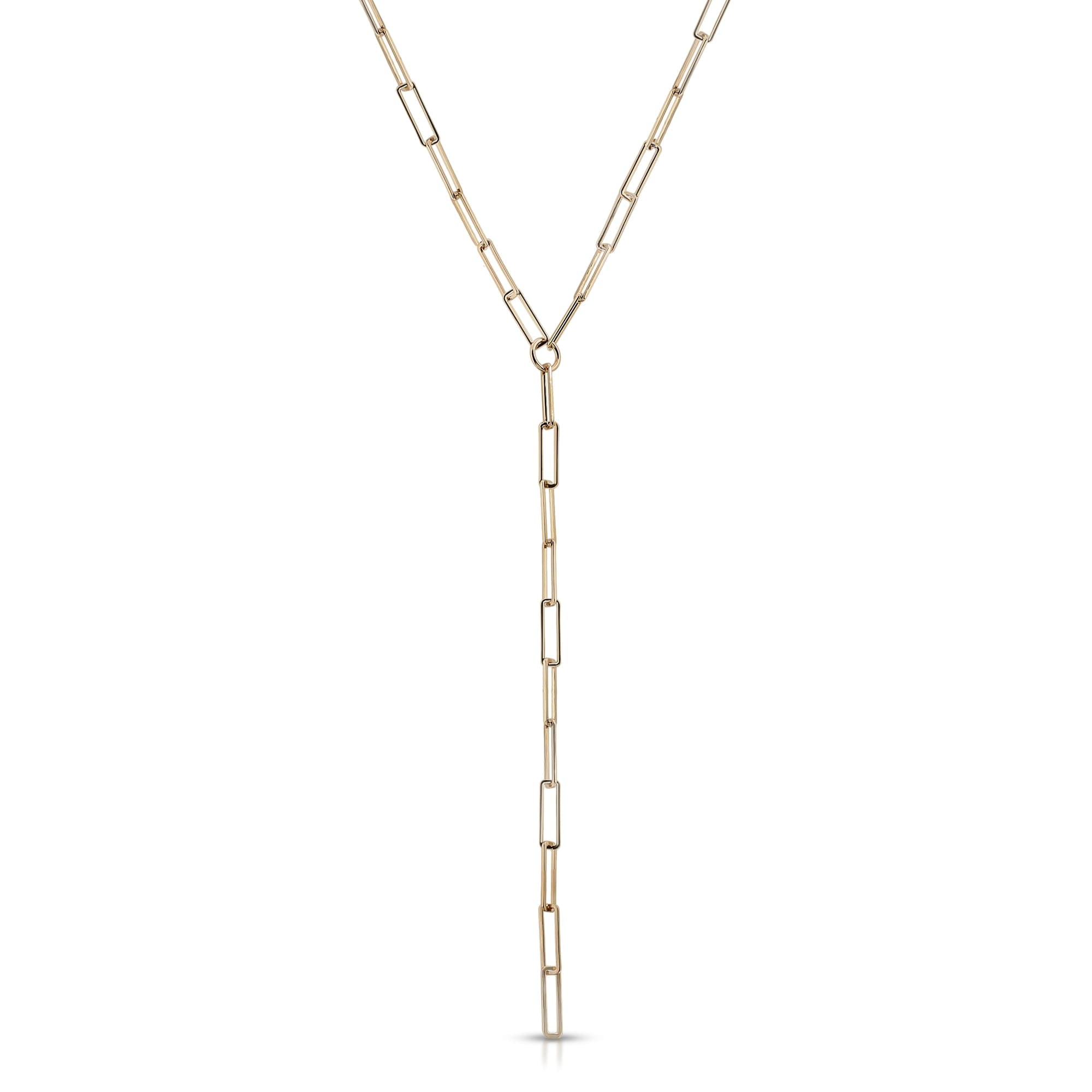 Large Rectangle Link Lariat