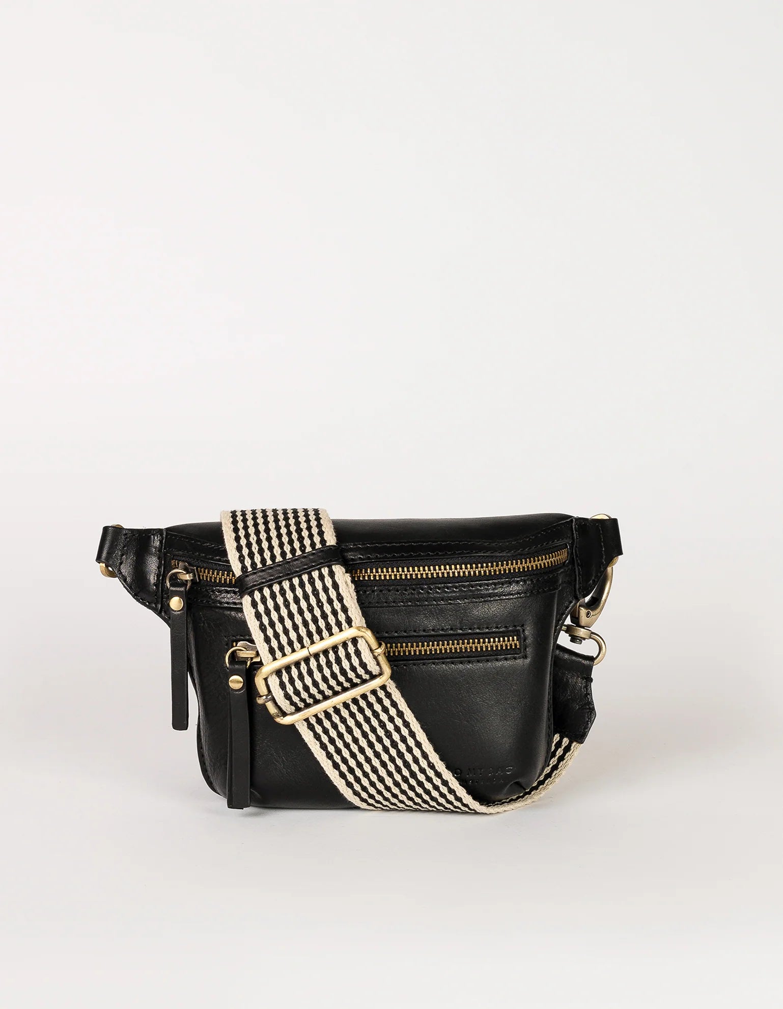 Beck s Bum Bag Checkered Stromboli Leather Ezmey Boutique