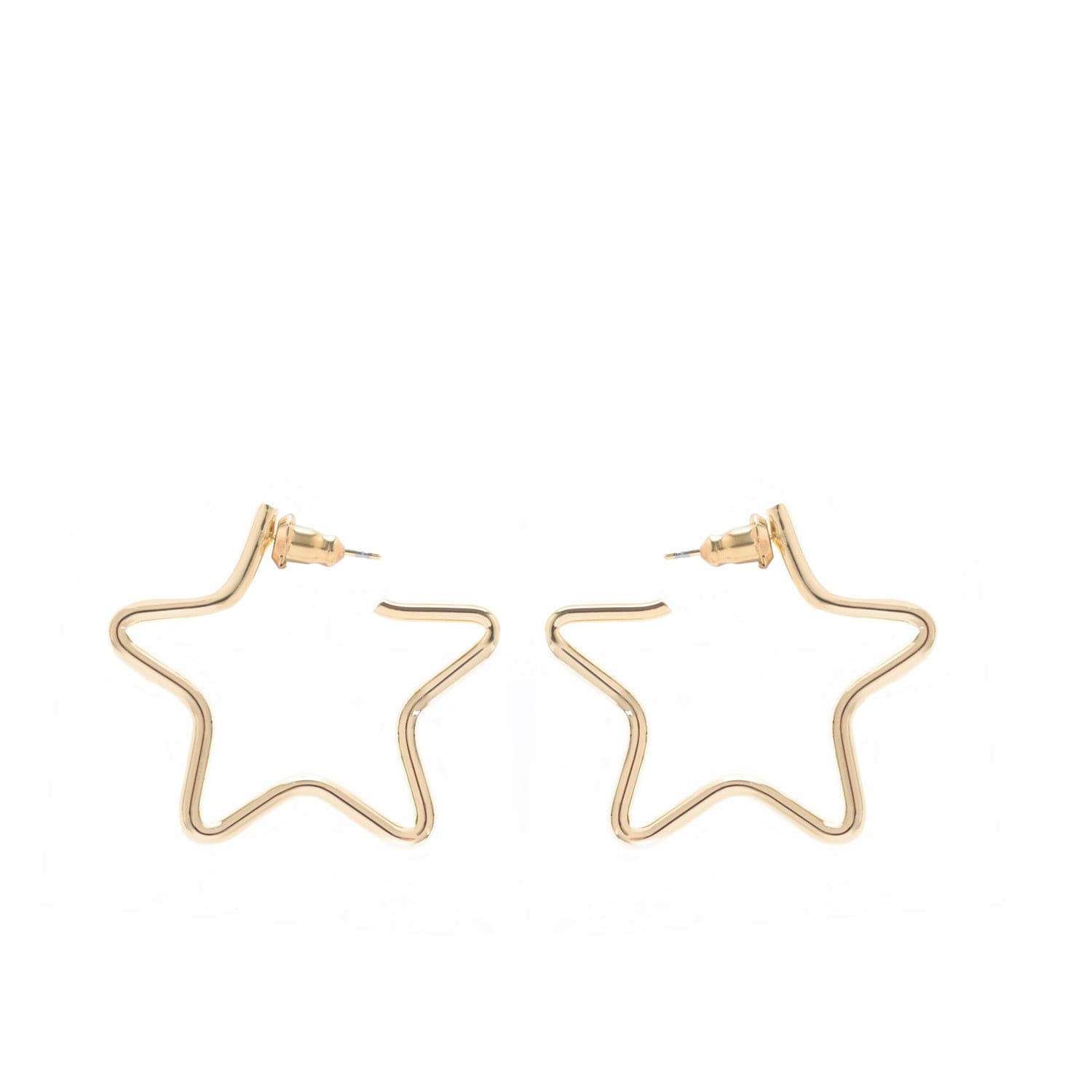 Small Full Star Earrings