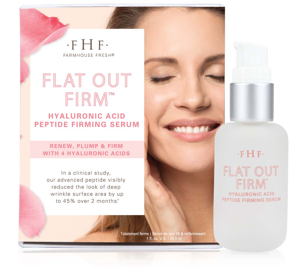 Flat Out Firm® | Hyaluronic Acid Peptide Firming Serum