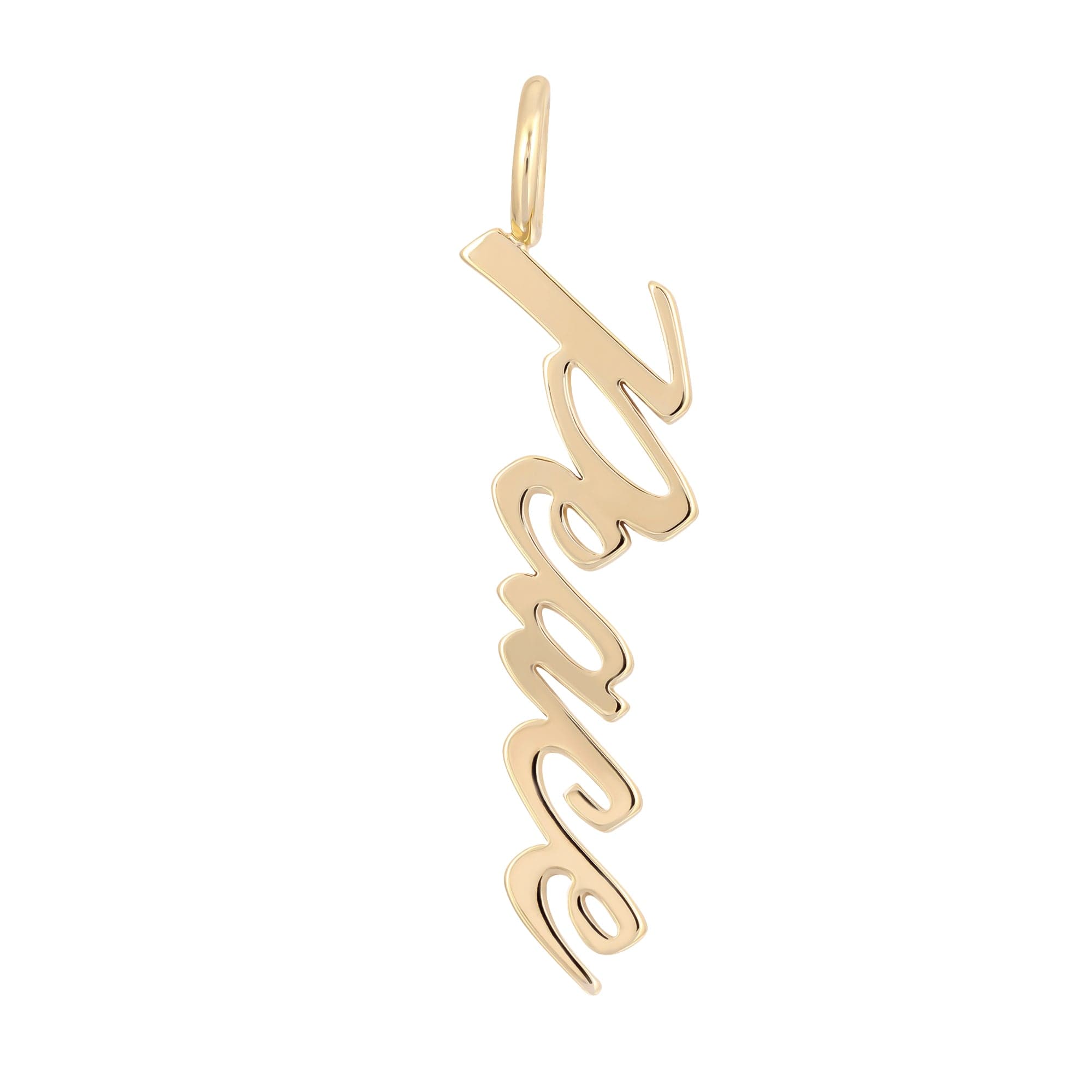 Script Pendant Peace