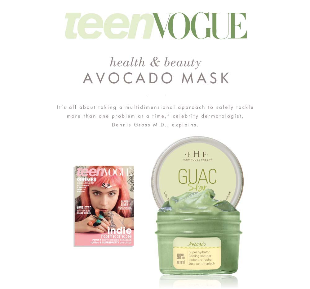 Guac Star® | Soothing Avocado Hydration Mask