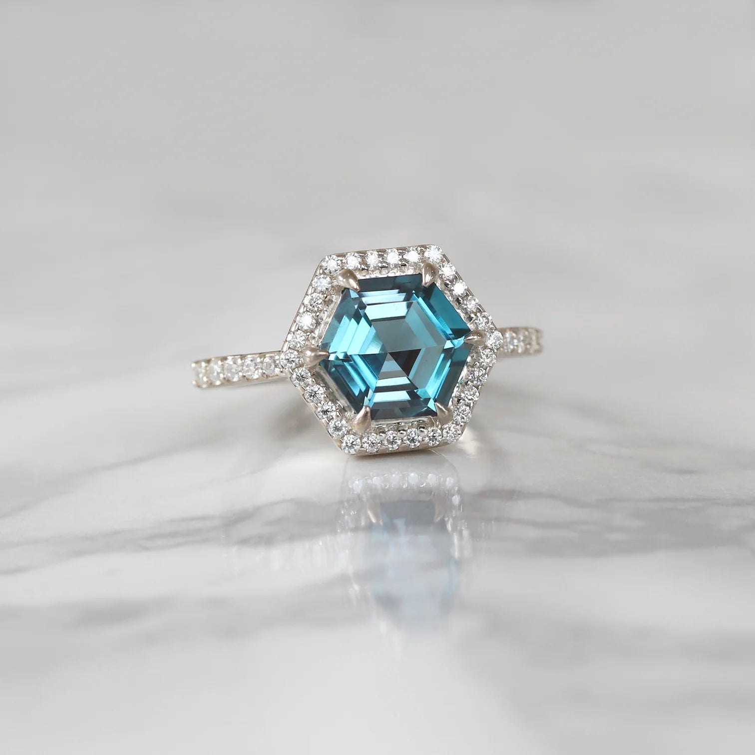 Oliver Swiss Blue Topaz