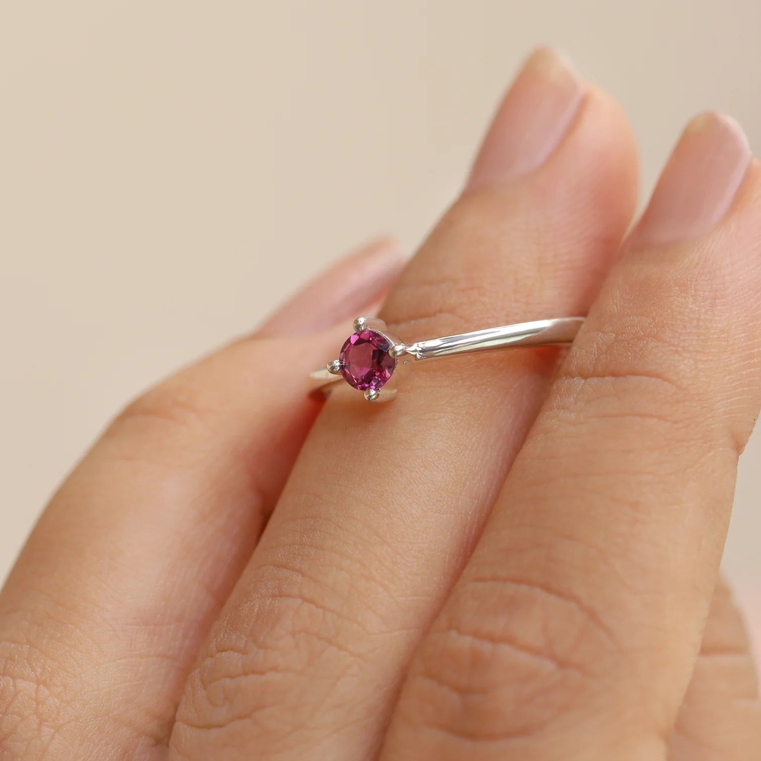 Kristian Pink Tourmaline Ring