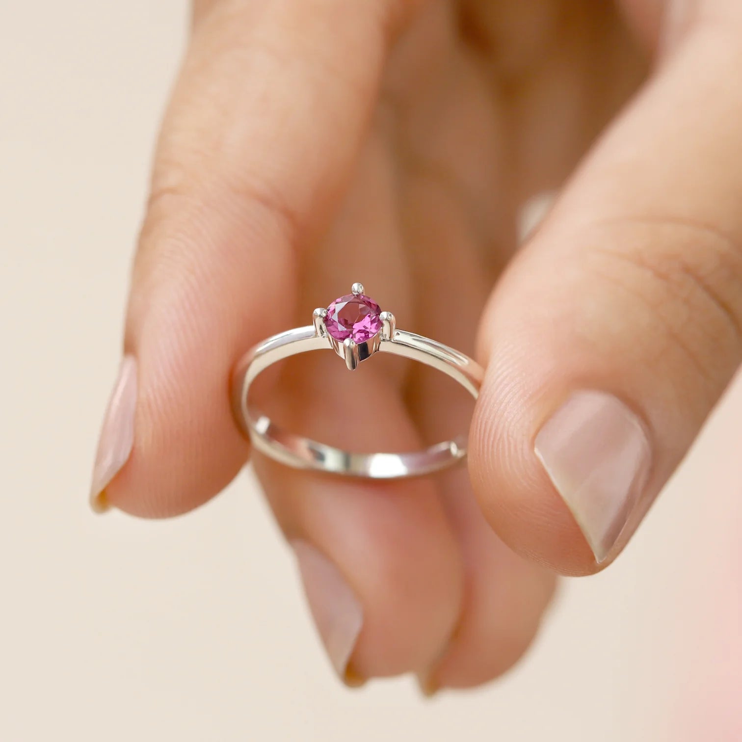 Kristian Pink Tourmaline Ring