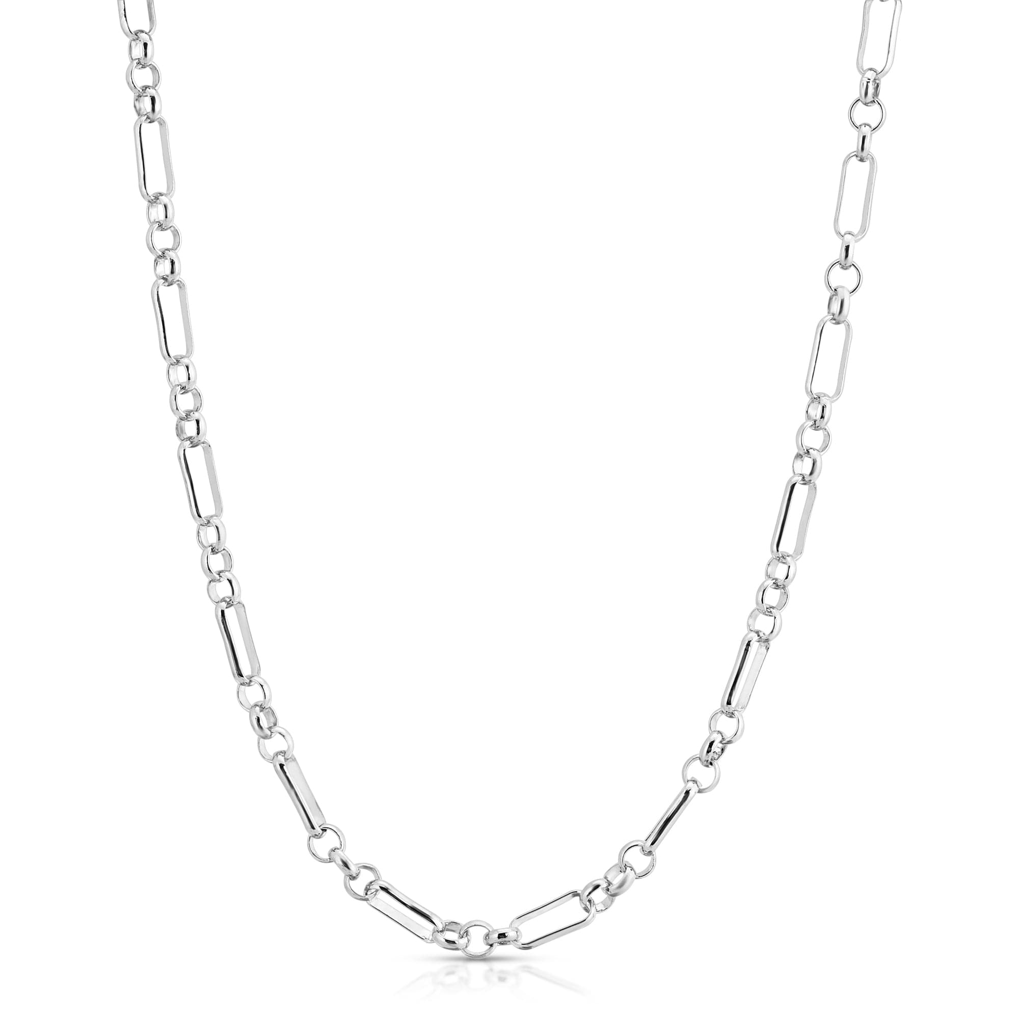 Silver Small Multi Link Chain