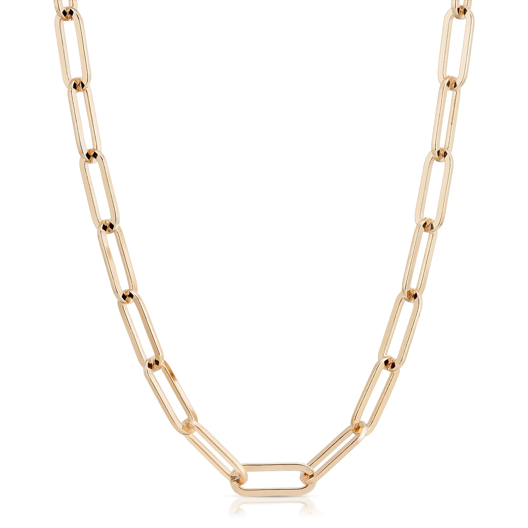 Large Elongated Link Mask Chain