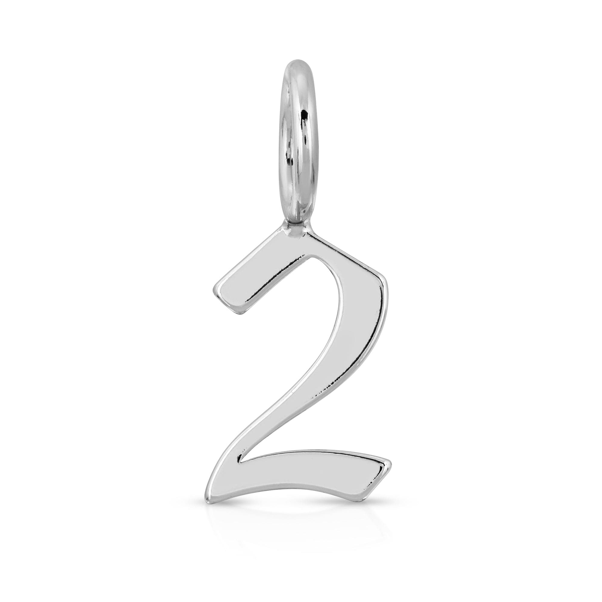Silver Gothic Numbers