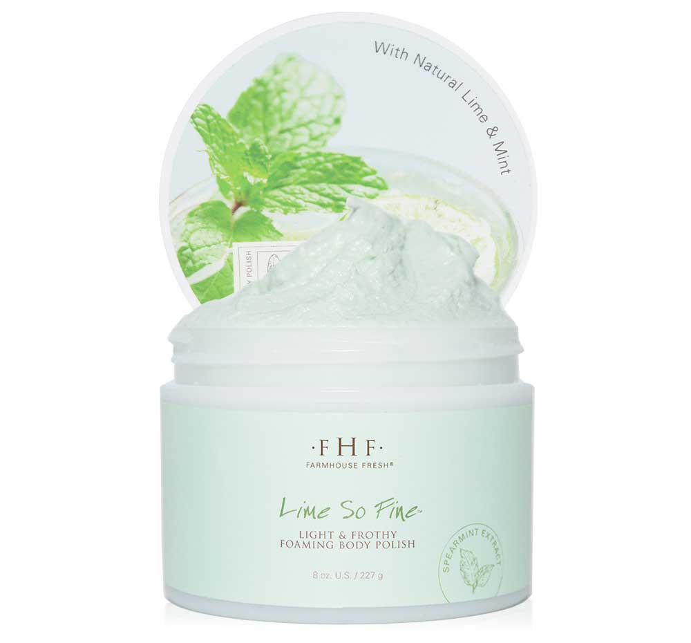 Lime So Fine® | Foaming Body Polish