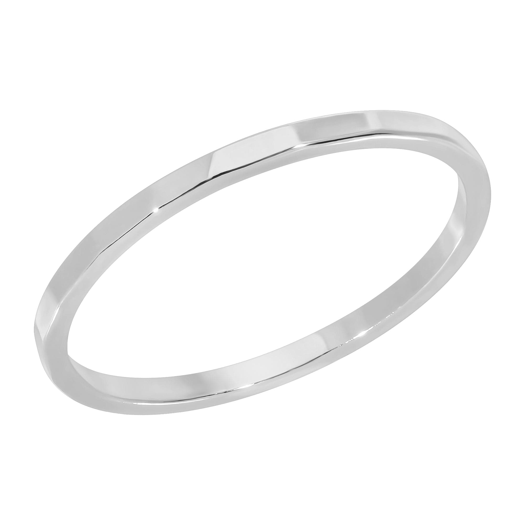 Thin Hammered Ring