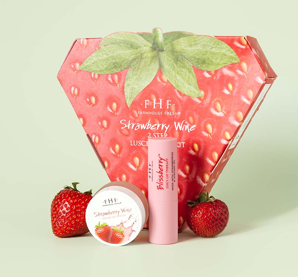 Strawberry Wine | 2-Step Luscious Lip Kit