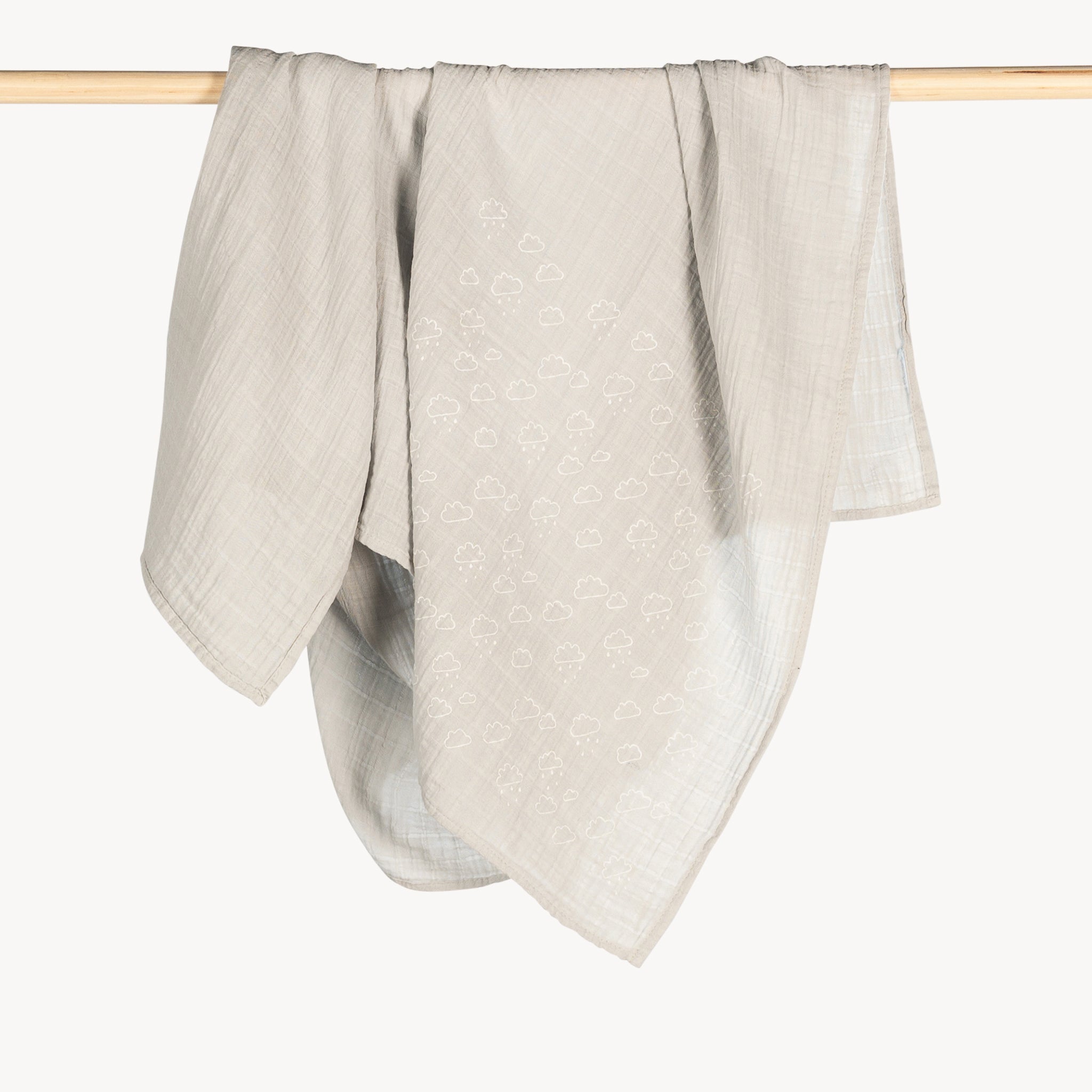 Baby Muslin - Cloud Grey