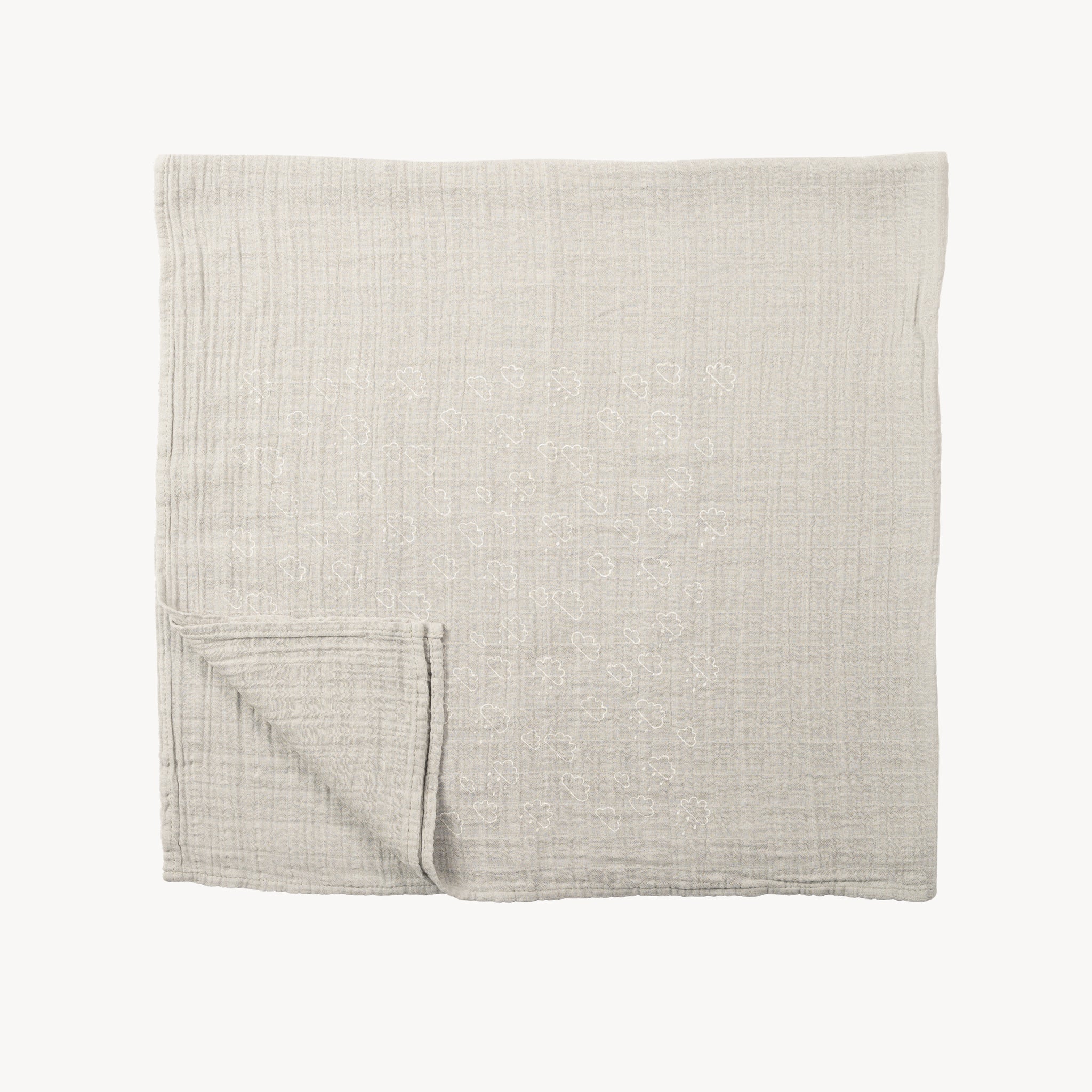 Baby Muslin - Cloud Grey