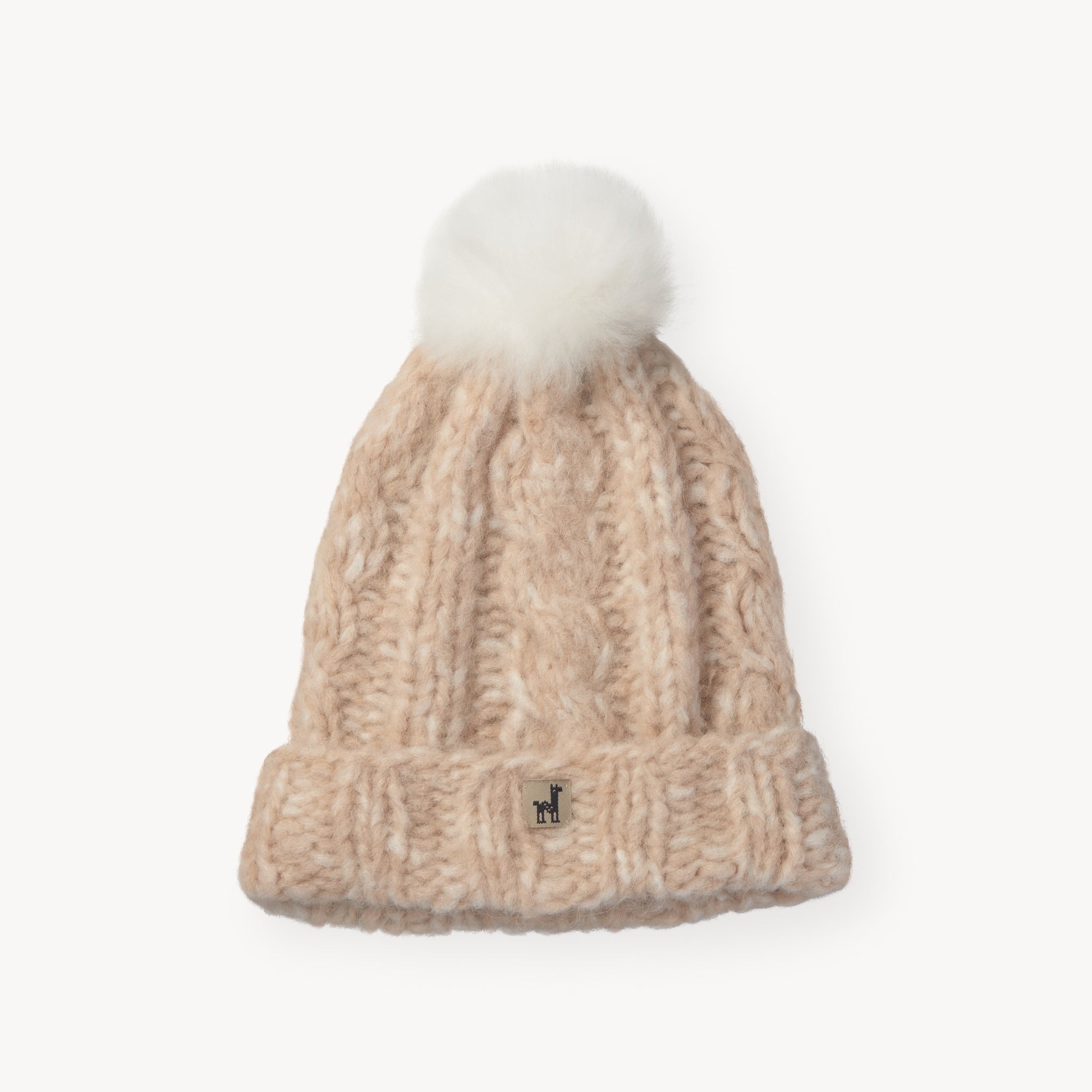 Luxe Hand-Knit Pom Hat