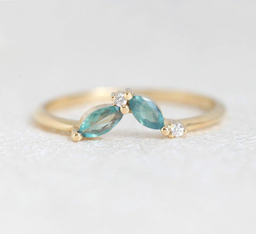 Bridget Alexandrite Ring