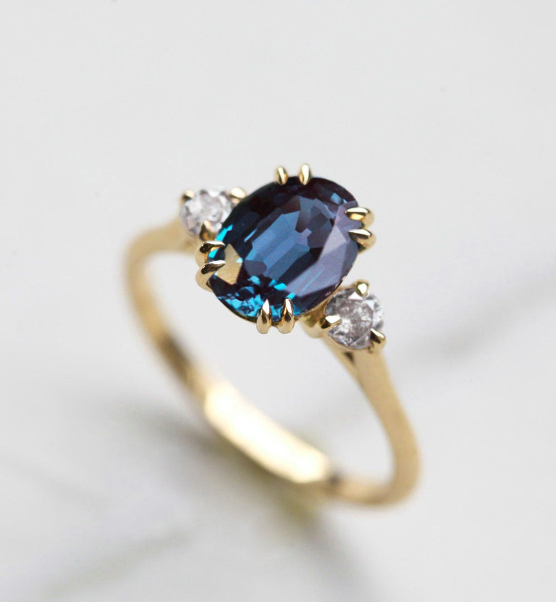 Christine Oval Alexandrite Ring