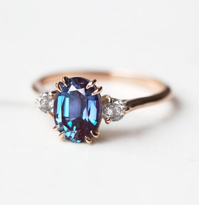 Christine Oval Alexandrite Ring