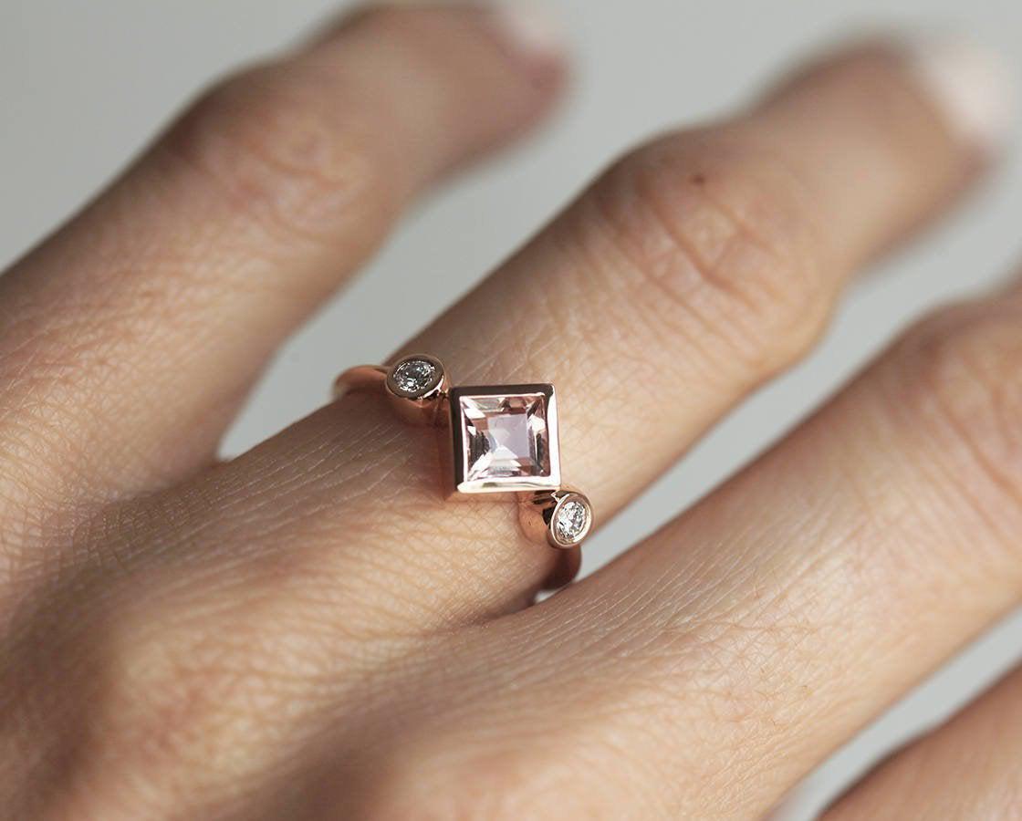 Denver Morganite Ring