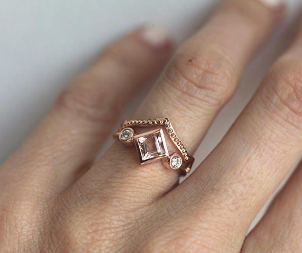 Denver Morganite Ring