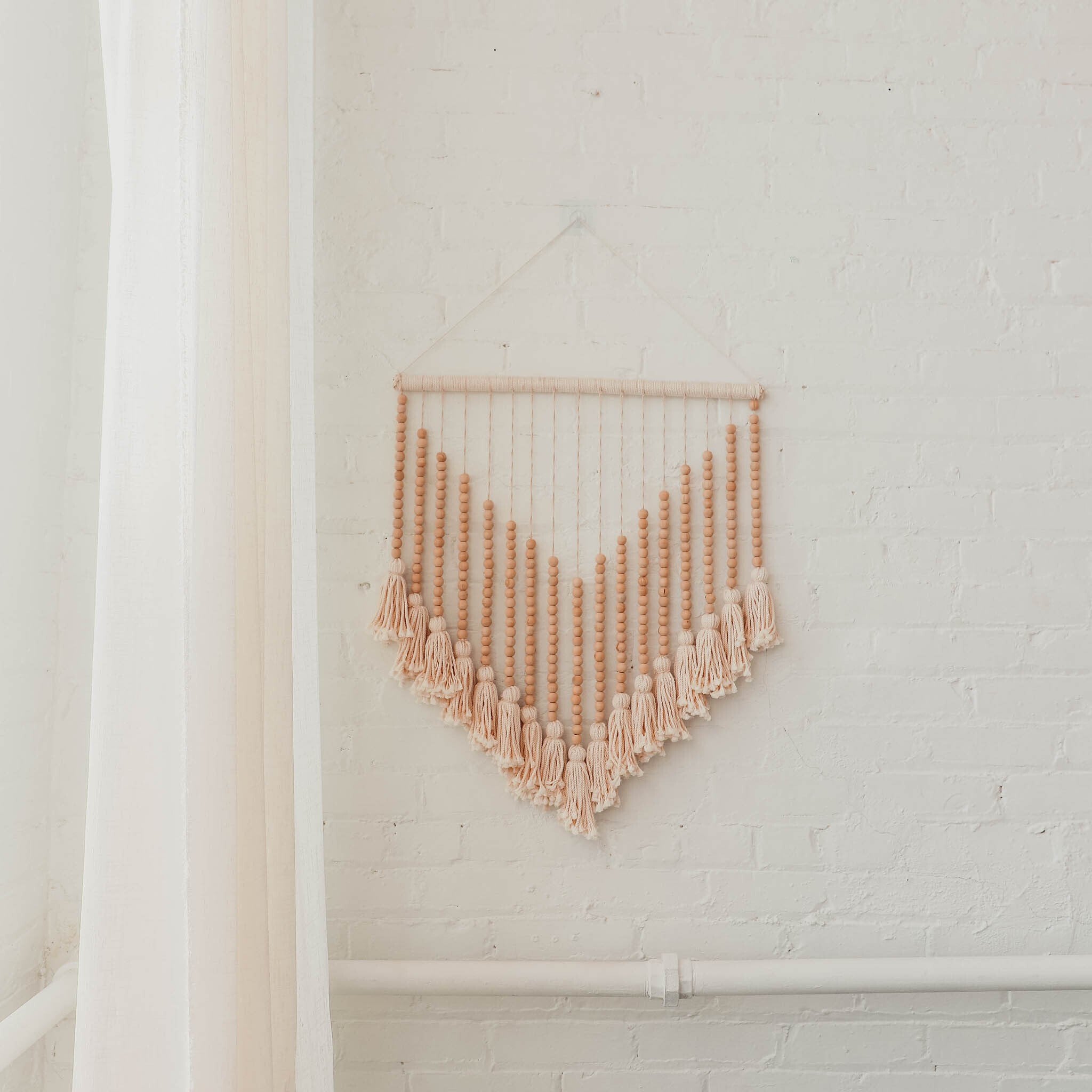 Beaded Macrame Hanging