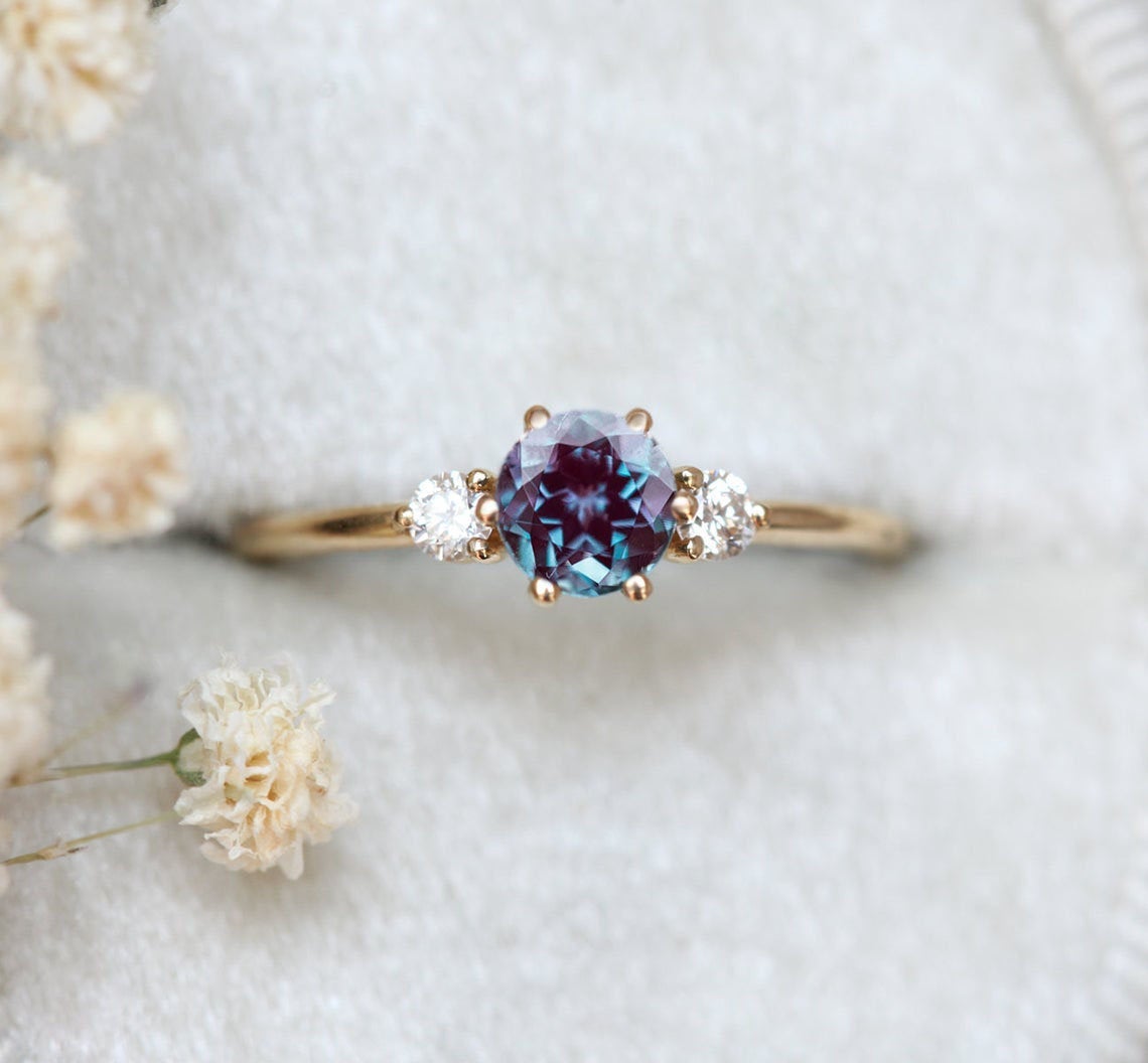 Kelly Alexandrite Ring