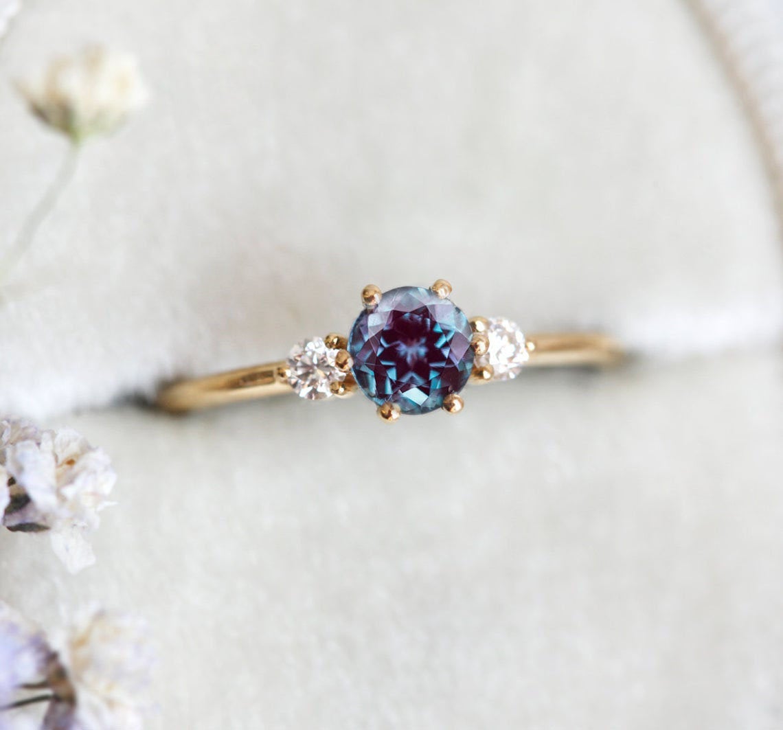 Kelly Alexandrite Ring