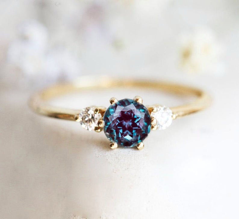 Kelly Alexandrite Ring