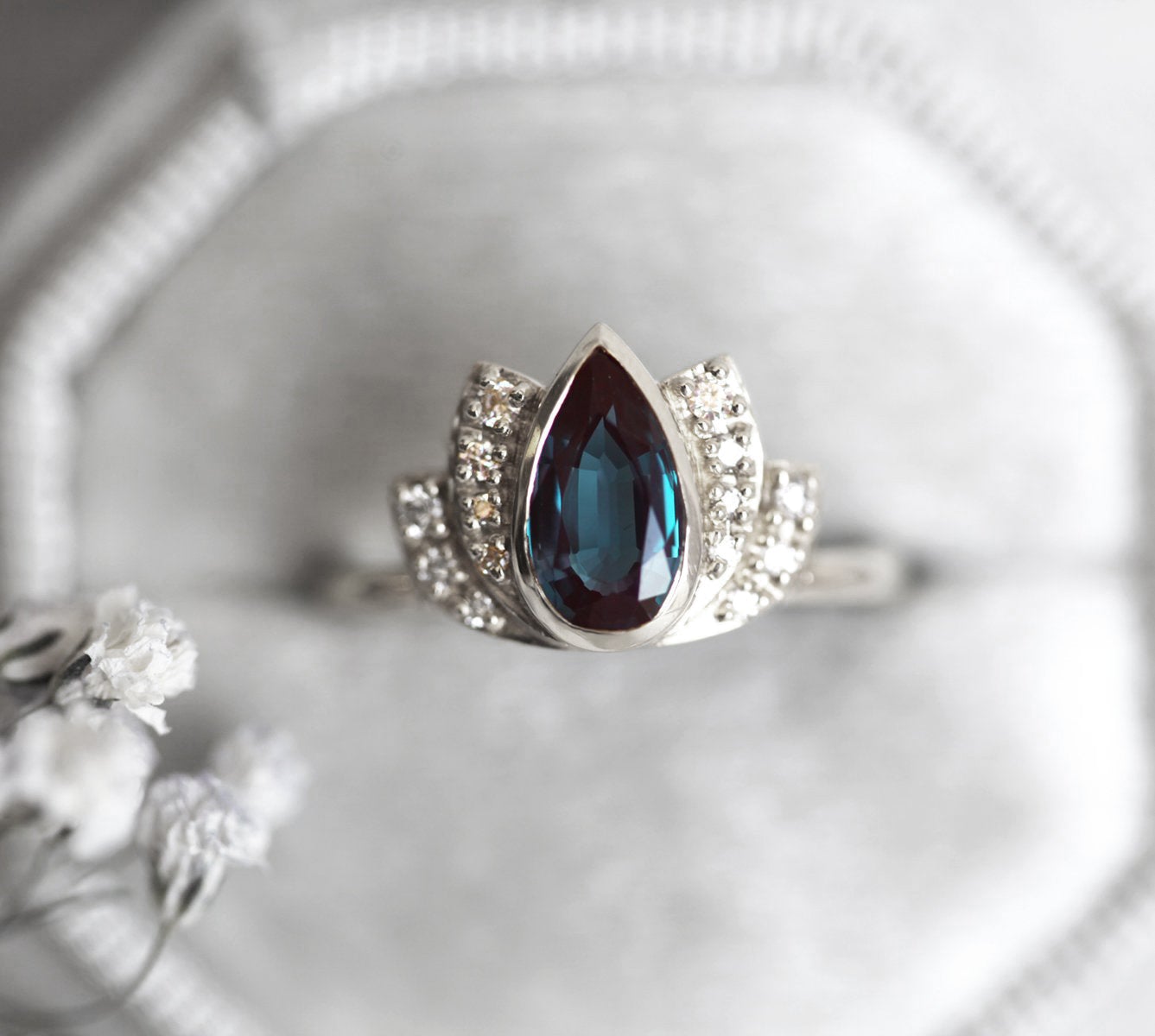 Lakshmi Alexandrite Ring