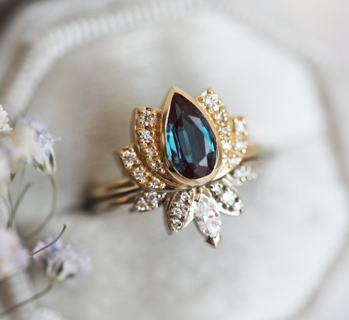 Lakshmi Alexandrite Ring