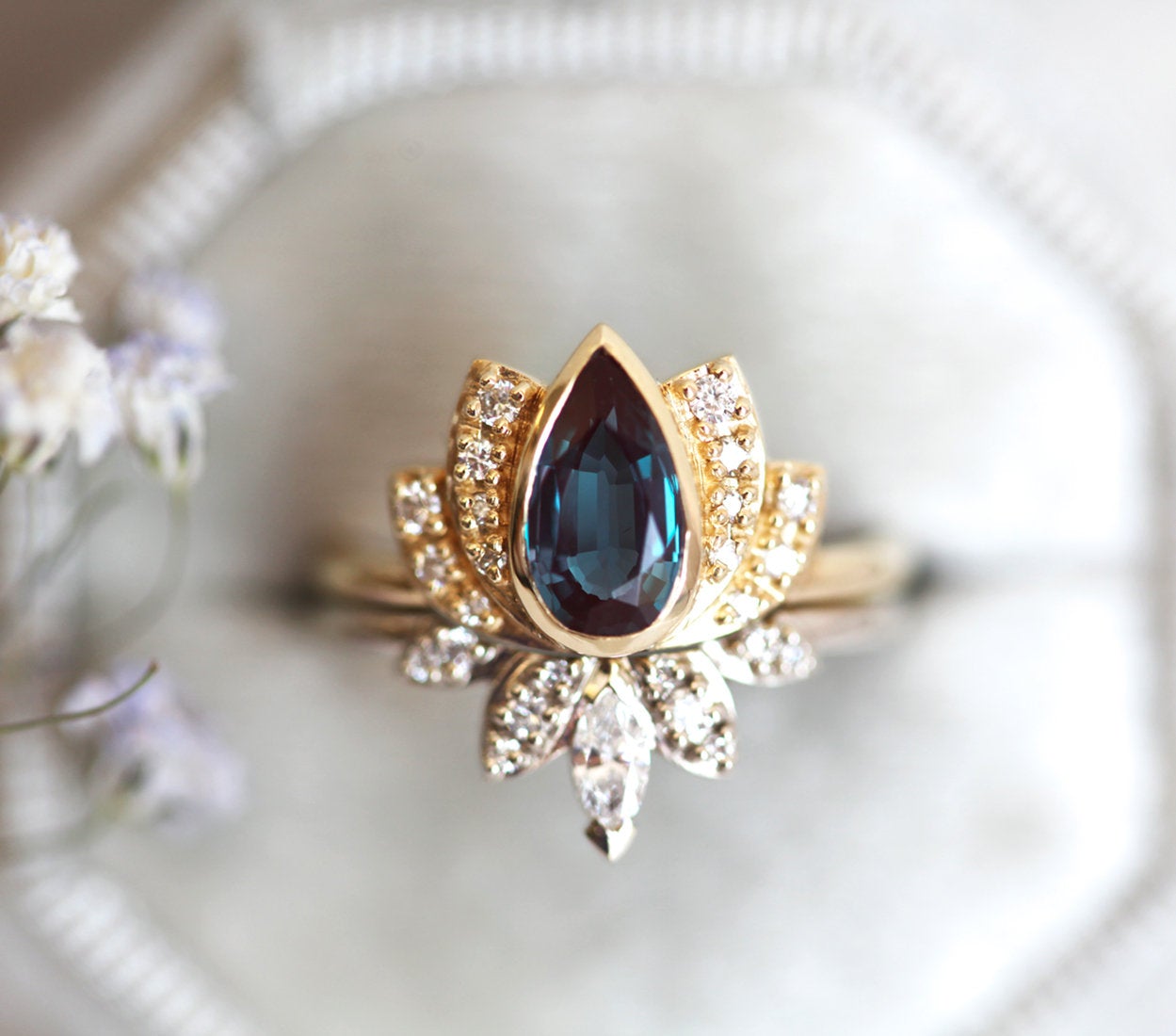 Lakshmi Alexandrite Ring