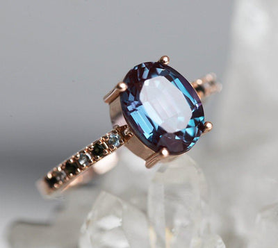 Mercedes Alexandrite Ring