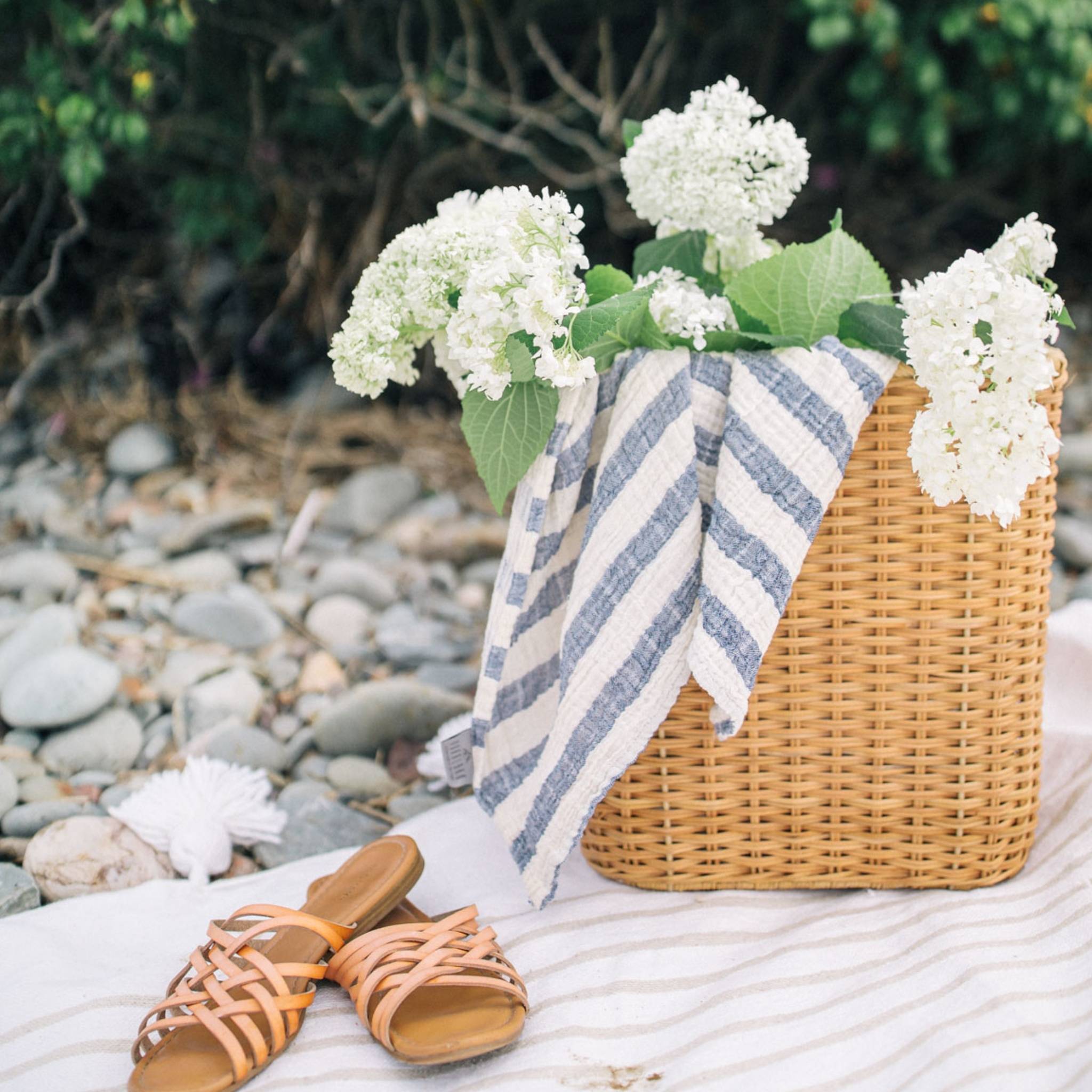 Sailor Muslin Baby Blanket