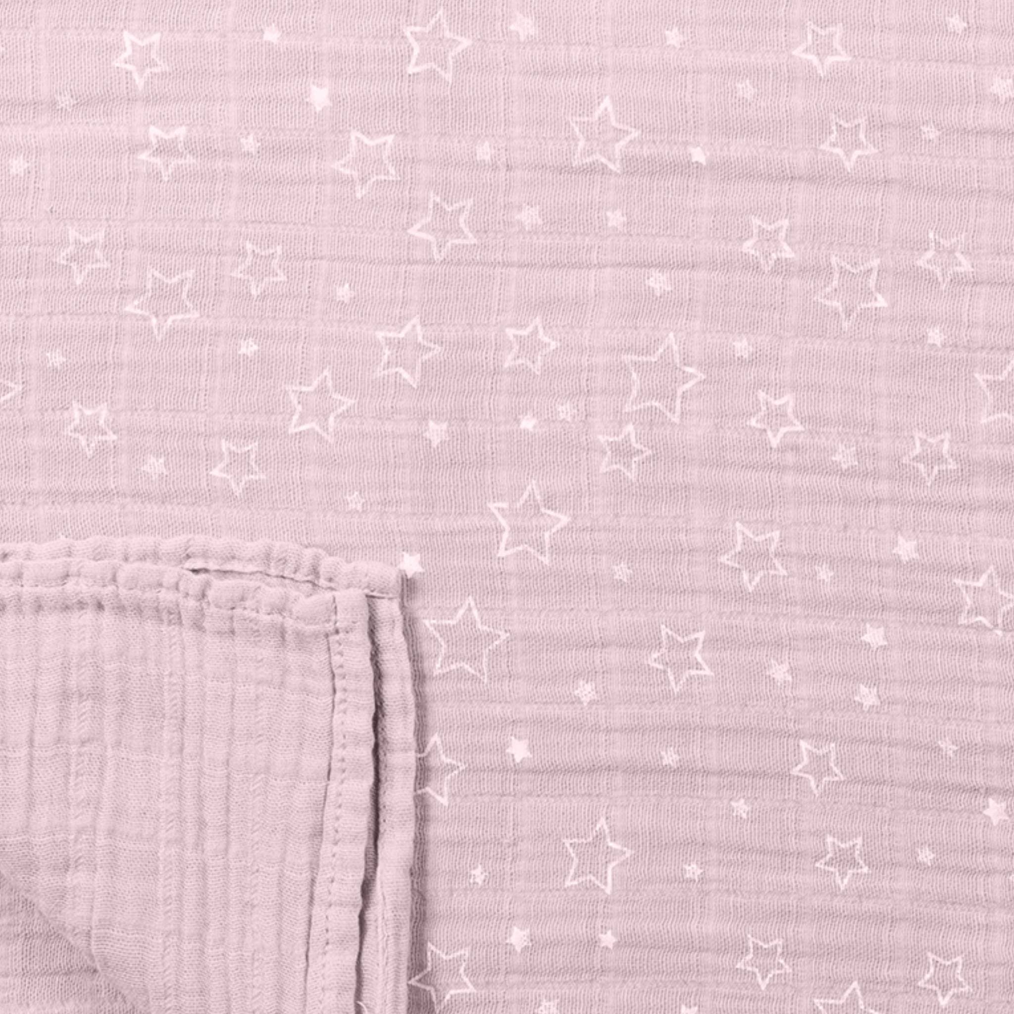 Star Muslin Baby Blanket