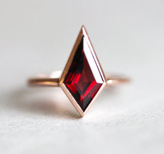 Zara Kite Garnet Ring
