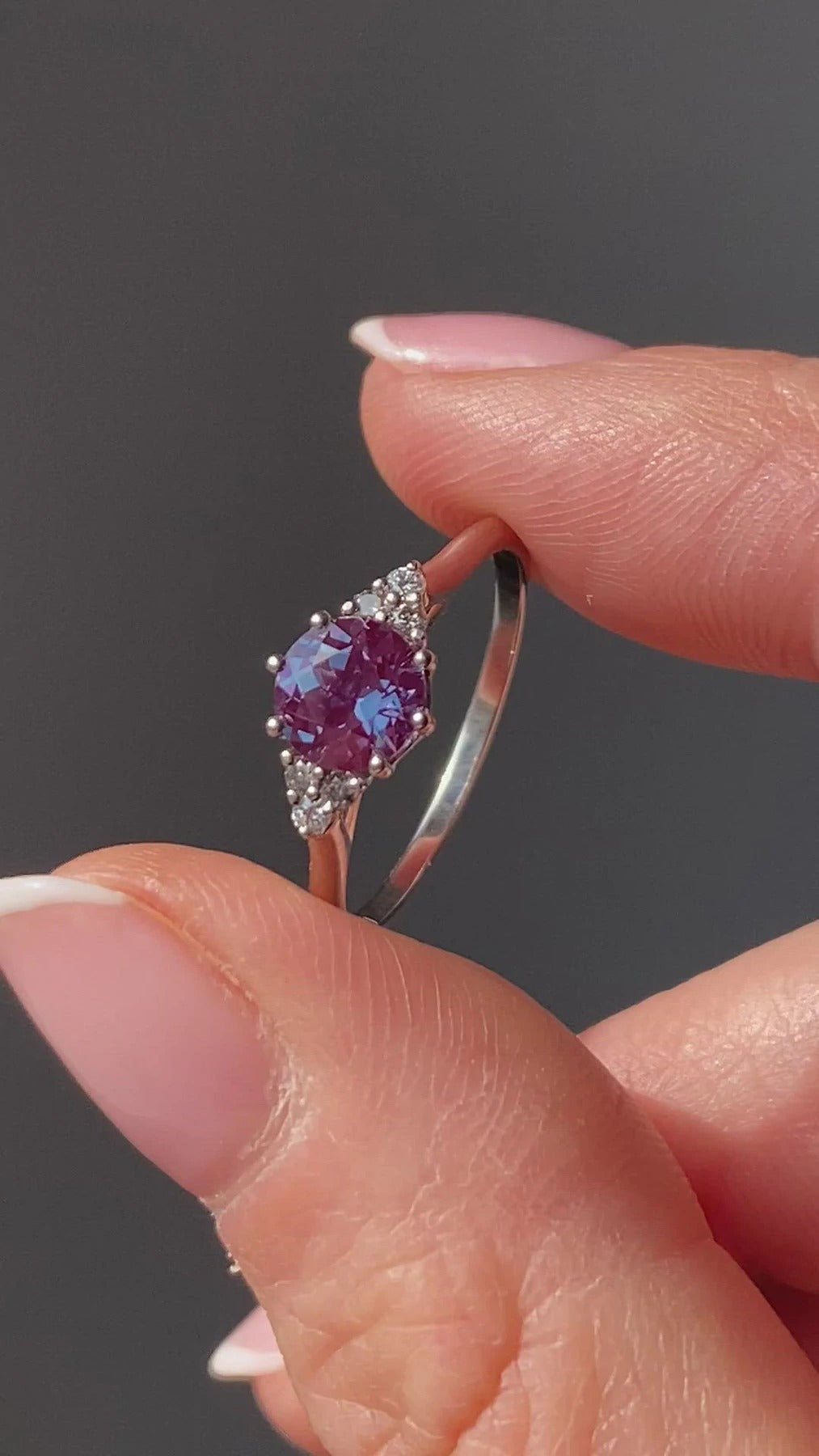 Amy Alexandrite Ring